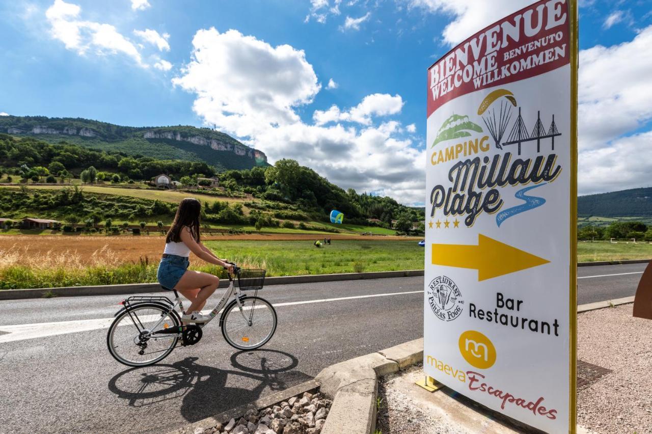 Camping Maeva Escapades Millau Plage Extérieur photo